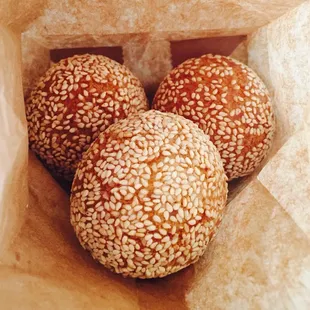 Sesame balls