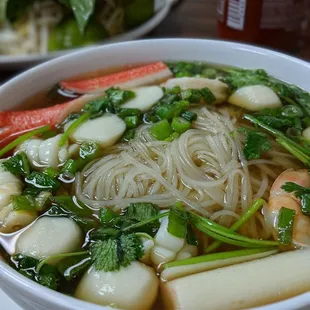 Seafood pho