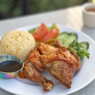 Chicken Rice Plate