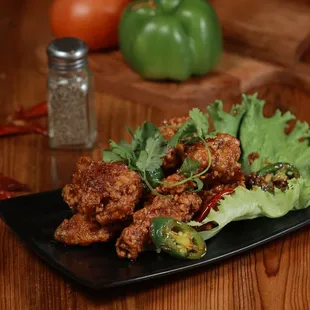 Salted Yolk Chicken Wings