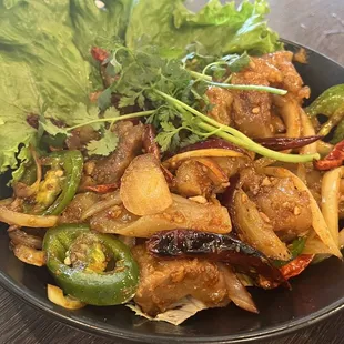 Stir Fried Beef Tendon