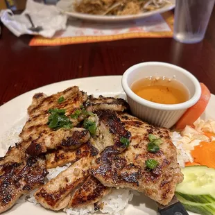 Grilled porkchops