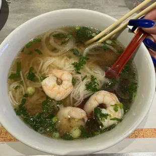 shrimp pho