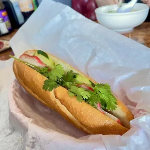 Bánh Mì Xá Xíu (Red Pork Banh Mi)