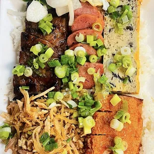 Combination Rice Plate.