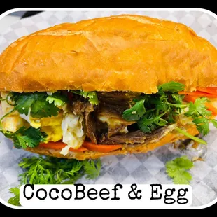 New CocoBeef &amp; Egg Sandwiches *