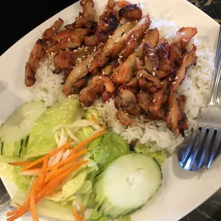 36.Teriyaki Chicken or Pork