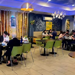 ramen and noodles, interior