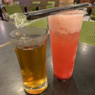 Strawberry Green Tea