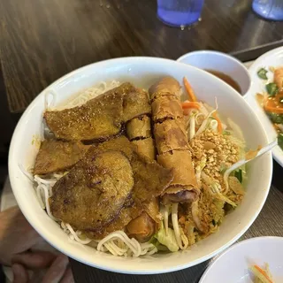 45. BBQ Beef & Spring Rolls