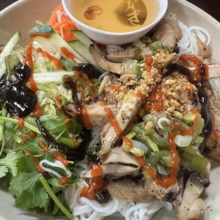 Grilled Chicken Vermicelli Noodle