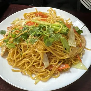 Chicken Yakisoba Noodles