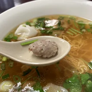 Wonton soup