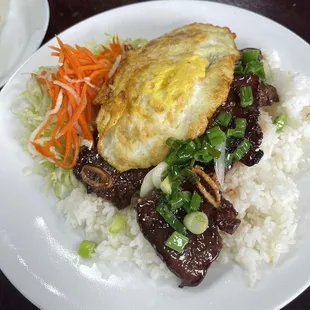 Rice with Beef Rib