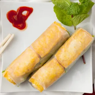 Vegetarian Tofu Spring Rolls