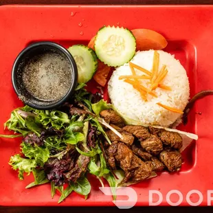 Shanken beef house special.