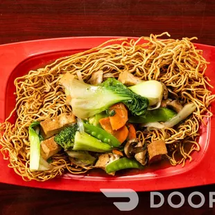 Vegeterian crispy noodle.