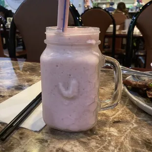 Strawberry smoothie