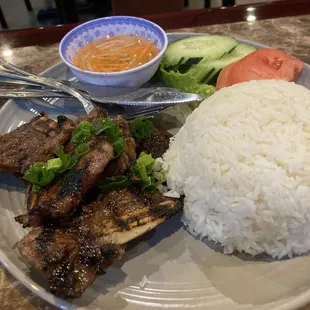 Beef rice combination