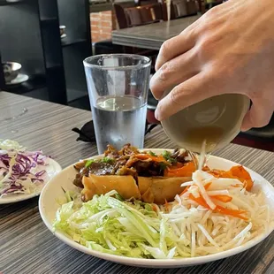 #49a. Bun Tom Thit Nuong Cha Gio