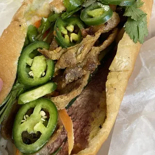 BBQ Pork sandwich.