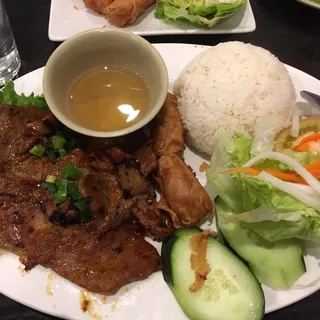 53. Com Thit Nuong Cha Gio