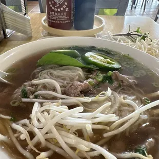 #1 - Pho Tai - Noodle Soup with Eye Round Steak