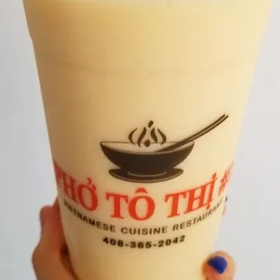 Jackfruit &amp; Durian smoothie $7.11after tax. The smothie is not good, bad taste 03/11/22