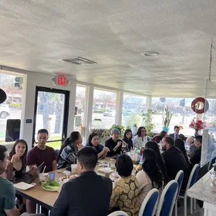 Reserved space for my wedding brunch