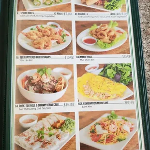 ramen and noodles, menu