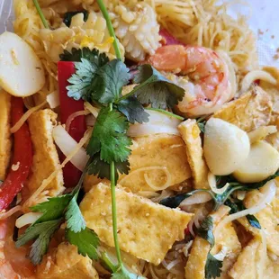 $16.99 for seafood pad thai. It's not much seafood. 6/30/24