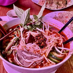 Spicy Beef and Vietnamese Ham Noodle Soup (Bun Bo Hue) DELICIOUS - November 24, 2024