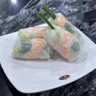 Summer roll: chewy!