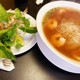 Shrimp pho