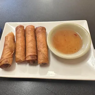 5. Four Piece Veggie Fried Spring Roll