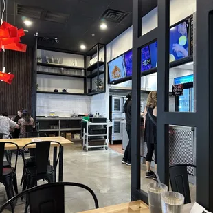 people in a restaurant