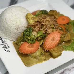 Tofu/Veggie Curry