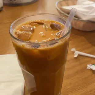 Thai iced tea