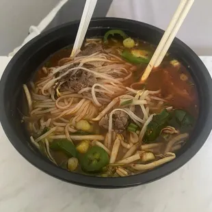 Mixed in