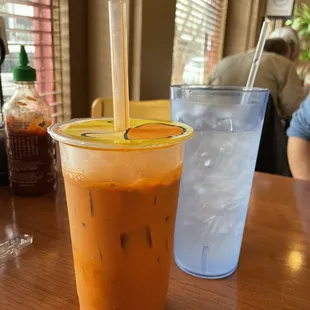 Thai iced tea