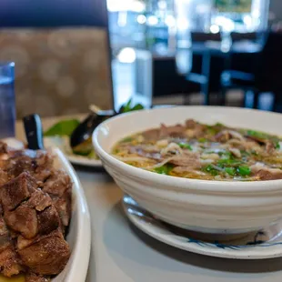#32 - Pho Dac Biet with beef rib on the side - $15 large