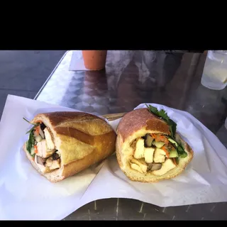 8. Vegetarian Vietnamese Sandwich