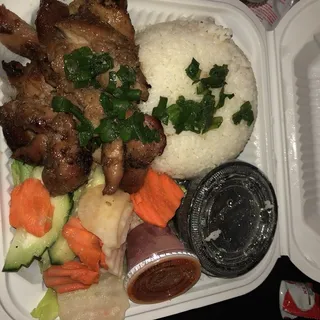 116. Grilled Chicken over Rice