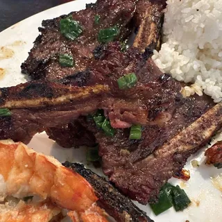121. Bbq Korean Short Rib Over Rice