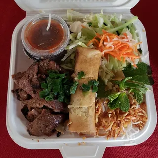 103. Grilled Pork, Egg Roll With Vermicelli