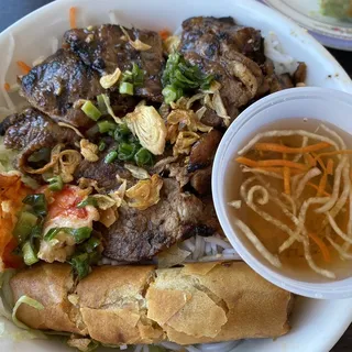 106. Grilled Shrimp, Pork And Egg Roll With Vermicelli