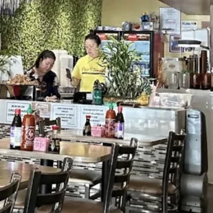 Lady in yellow was extremely rude