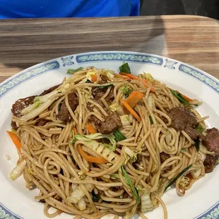 Beef Lo mein
