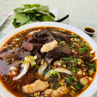 Bun bo hue ,Spice beef noodle soup