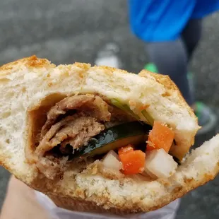 Pork bahn mi